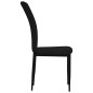 vidaXL Sillas de comedor 2 unidades terciopelo negro vidaXL Sillas de comedor 2 unidades terciopelo negro