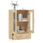vidaXL Aparador alto madera de ingeniería roble Sonoma 69,5x31x115 cm vidaXL Aparador alto madera de ingeniería roble Sonoma 69,5x31x115 cm