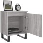 vidaXL Mesita de noche 2 uds madera ingeniería gris Sonoma 40x30x50 cm vidaXL Mesita de noche 2 uds madera ingeniería gris Sonoma 40x30x50 cm
