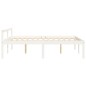 vidaXL Cama para personas mayores madera maciza de pino 135x190 cm vidaXL Cama para personas mayores madera maciza de pino 135x190 cm