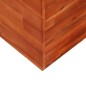 vidaXL Arriate de madera de acacia 100x100x50 cm