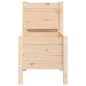 vidaXL Jardinera de madera de pino maciza 178,5x44x75 cm vidaXL Jardinera de madera de pino maciza 178,5x44x75 cm