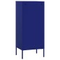 vidaXL Armario de almacenamiento acero azul marino 42,5x35x101,5 cm vidaXL Armario de almacenamiento acero azul marino 42,5x35x101,5 cm