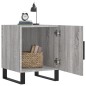 vidaXL Mesitas noche 2 uds madera ingeniería gris Sonoma 40x40x50 cm vidaXL Mesitas noche 2 uds madera ingeniería gris Sonoma 40x40x50 cm