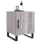 vidaXL Mesitas noche 2 uds madera ingeniería gris Sonoma 40x40x50 cm vidaXL Mesitas noche 2 uds madera ingeniería gris Sonoma 40x40x50 cm