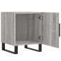 vidaXL Mesitas noche 2 uds madera ingeniería gris Sonoma 40x40x50 cm vidaXL Mesitas noche 2 uds madera ingeniería gris Sonoma 40x40x50 cm