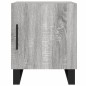 vidaXL Mesitas noche 2 uds madera ingeniería gris Sonoma 40x40x50 cm vidaXL Mesitas noche 2 uds madera ingeniería gris Sonoma 40x40x50 cm