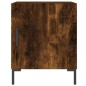 vidaXL Mesitas noche 2 uds madera ingeniería roble ahumado 40x40x50 cm vidaXL Mesitas noche 2 uds madera ingeniería roble ahumado 40x40x50 cm