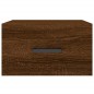 vidaXL Mesitas de noche de pared 2 uds color roble marrón 35x35x20 cm vidaXL Mesitas de noche de pared 2 uds color roble marrón 35x35x20 cm
