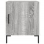 vidaXL Mesitas noche 2 uds madera ingeniería gris Sonoma 40x40x50 cm vidaXL Mesitas noche 2 uds madera ingeniería gris Sonoma 40x40x50 cm