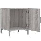 vidaXL Mesitas noche 2 uds madera ingeniería gris Sonoma 40x40x50 cm vidaXL Mesitas noche 2 uds madera ingeniería gris Sonoma 40x40x50 cm