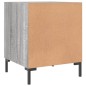 vidaXL Mesitas noche 2 uds madera ingeniería gris Sonoma 40x40x50 cm vidaXL Mesitas noche 2 uds madera ingeniería gris Sonoma 40x40x50 cm