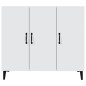 vidaXL Aparador de madera de ingeniería blanco 90x34x80 cm vidaXL Aparador de madera de ingeniería blanco 90x34x80 cm