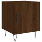 vidaXL Mesitas noche 2 uds madera ingeniería marrón roble 40x40x50 cm vidaXL Mesitas noche 2 uds madera ingeniería marrón roble 40x40x50 cm