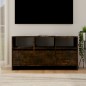 vidaXL Mueble de TV madera de ingeniería roble ahumado 102x37,5x52,5cm