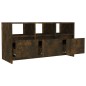 vidaXL Mueble de TV madera de ingeniería roble ahumado 102x37,5x52,5cm