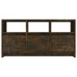 vidaXL Mueble de TV madera de ingeniería roble ahumado 102x37,5x52,5cm