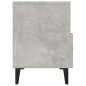  vidaXL Mueble para TV madera contrachapada gris hormigón 80x36x50 cm