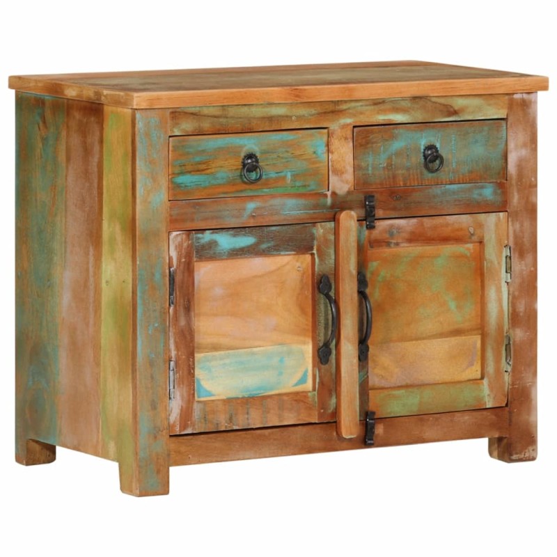 vidaXL Aparador de madera maciza reciclada 68x35x55 cm vidaXL Aparador de madera maciza reciclada 68x35x55 cm