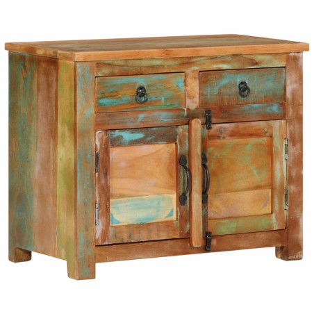 vidaXL Aparador de madera maciza reciclada 68x35x55 cm 