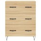 vidaXL Aparador de madera de ingeniería roble Sonoma 69,5x34x90 cm vidaXL Aparador de madera de ingeniería roble Sonoma 69,5x34x90 cm