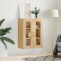vidaXL Armario de pared roble Sonoma 69,5x34x90 cm vidaXL Armario de pared roble Sonoma 69,5x34x90 cm