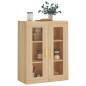 vidaXL Armario de pared roble Sonoma 69,5x34x90 cm vidaXL Armario de pared roble Sonoma 69,5x34x90 cm