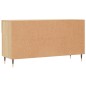 vidaXL Banco zapatero madera de ingeniería roble Sonoma 102x35x55 cm