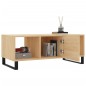 vidaXL Mesa de centro madera contrachapada roble Sonoma 102x50x40 cm vidaXL Mesa de centro madera contrachapada roble Sonoma 102x50x40 cm