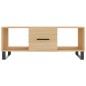 vidaXL Mesa de centro madera contrachapada roble Sonoma 102x50x40 cm vidaXL Mesa de centro madera contrachapada roble Sonoma 102x50x40 cm