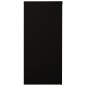 vidaXL Armario con puerta corredera acero negro 90x40x90 cm vidaXL Armario con puerta corredera acero negro 90x40x90 cm