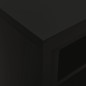 vidaXL Armario con puerta corredera acero negro 90x40x90 cm vidaXL Armario con puerta corredera acero negro 90x40x90 cm