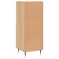 vidaXL Aparador madera contrachapada color roble Sonoma 34,5x34x90 cm vidaXL Aparador madera contrachapada color roble Sonoma 34,5x34x90 cm