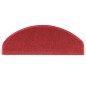 vidaXL Alfombrillas de escalera 15 unidades rojo burdeos 65x24x4 cm vidaXL Alfombrillas de escalera 15 unidades rojo burdeos 65x24x4 cm