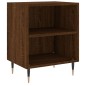 vidaXL Mesita de noche 2 uds madera ingeniería roble marrón 40x30x50cm vidaXL Mesita de noche 2 uds madera ingeniería roble marrón 40x30x50cm