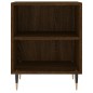 vidaXL Mesita de noche 2 uds madera ingeniería roble marrón 40x30x50cm vidaXL Mesita de noche 2 uds madera ingeniería roble marrón 40x30x50cm