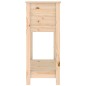 vidaXL Jardinera de madera maciza de pino 82,5x34,5x81 cm