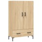 vidaXL Aparador alto madera de ingeniería roble Sonoma 69,5x31x115 cm vidaXL Aparador alto madera de ingeniería roble Sonoma 69,5x31x115 cm