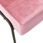 vidaXL Silla de relajación de terciopelo rosa 65x79x87 cm vidaXL Silla de relajación de terciopelo rosa 65x79x87 cm