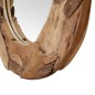 vidaXL Espejo decorativo de teca 80 cm redondo vidaXL Espejo decorativo de teca 80 cm redondo