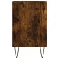 vidaXL Mesitas de noche 2 uds madera ingeniería roble humo 40x30x50 cm vidaXL Mesitas de noche 2 uds madera ingeniería roble humo 40x30x50 cm