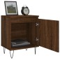 vidaXL Mesita de noche 2 uds madera ingeniería roble marrón 40x30x50cm vidaXL Mesita de noche 2 uds madera ingeniería roble marrón 40x30x50cm