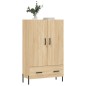 vidaXL Aparador alto madera de ingeniería roble Sonoma 69,5x31x115 cm vidaXL Aparador alto madera de ingeniería roble Sonoma 69,5x31x115 cm
