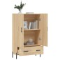 vidaXL Aparador alto madera de ingeniería roble Sonoma 69,5x31x115 cm vidaXL Aparador alto madera de ingeniería roble Sonoma 69,5x31x115 cm