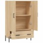 vidaXL Aparador alto madera de ingeniería roble Sonoma 69,5x31x115 cm vidaXL Aparador alto madera de ingeniería roble Sonoma 69,5x31x115 cm