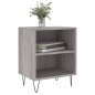 vidaXL Mesita de noche 2 uds madera ingeniería gris Sonoma 40x30x50 cm vidaXL Mesita de noche 2 uds madera ingeniería gris Sonoma 40x30x50 cm