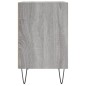 vidaXL Mesita de noche 2 uds madera ingeniería gris Sonoma 40x30x50 cm vidaXL Mesita de noche 2 uds madera ingeniería gris Sonoma 40x30x50 cm