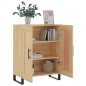 vidaXL Aparador de madera de ingeniería roble Sonoma 69,5x34x90 cm vidaXL Aparador de madera de ingeniería roble Sonoma 69,5x34x90 cm