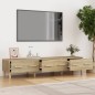 vidaXL Mueble de TV madera contrachapada roble Sonoma 150x34,5x30 cm vidaXL Mueble de TV madera contrachapada roble Sonoma 150x34,5x30 cm