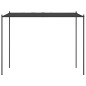 vidaXL Cenador acero y tela gris antracita 3x3 m 180 g/m²